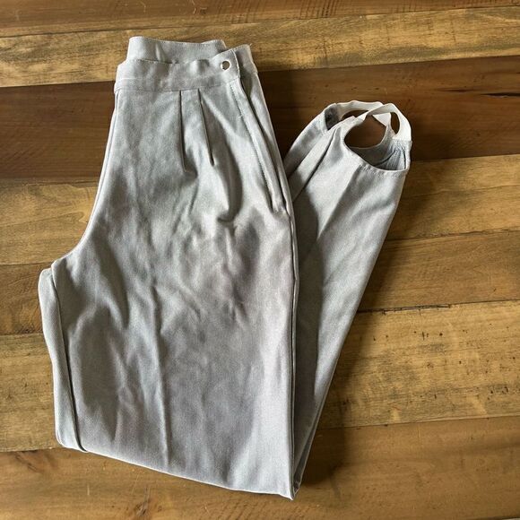 Vintage David David Silver Stirrup Pants - excellent condition - Picture 9 of 9